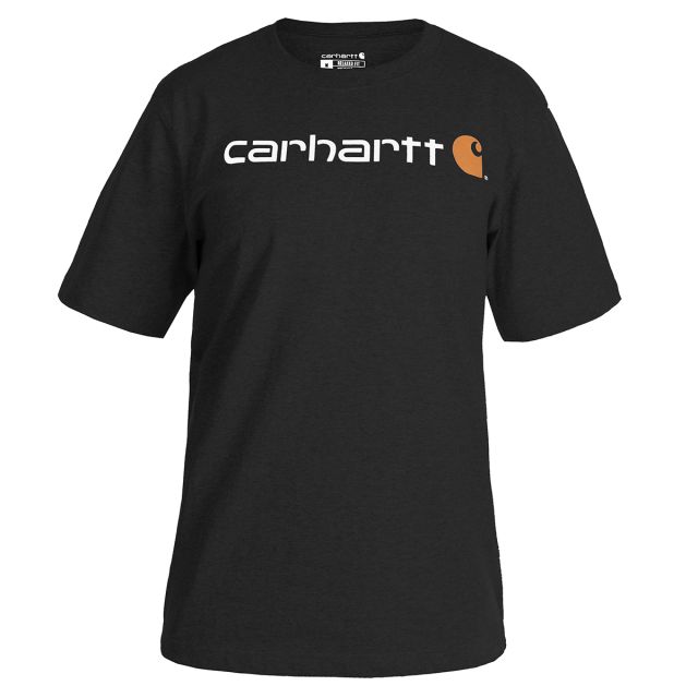 Koszulka T-Shirt Carhartt Core Logo - Black