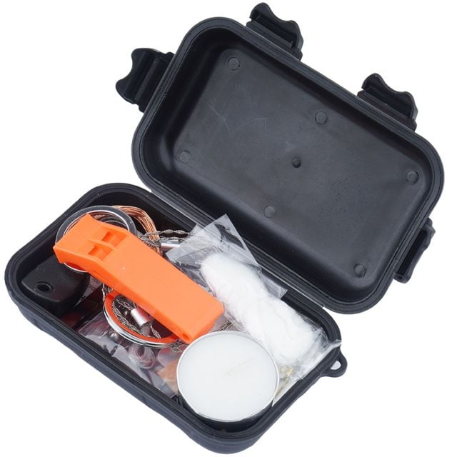 Zestaw surwiwalowy FOSCO - Combat Survival Kit Waterproof