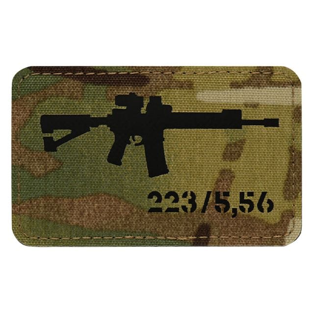 Naszywka M-Tac AR-15 223/5,56 Laser Cut - Multicam/Black