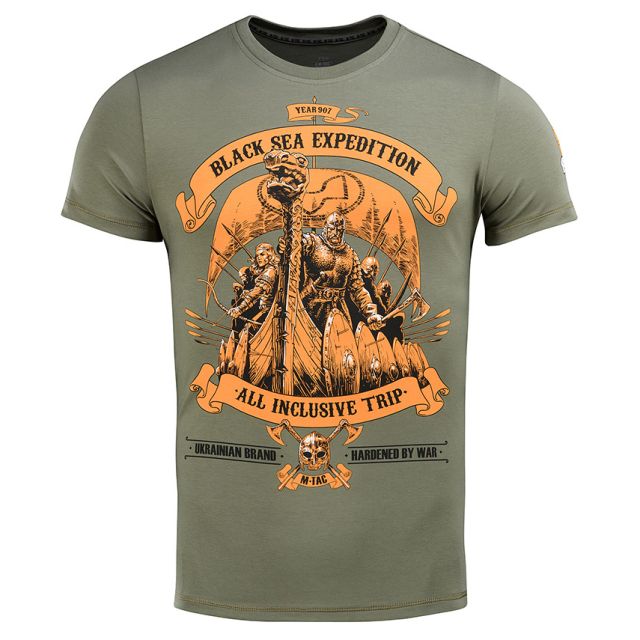 Koszulka T-shirt M-Tac Black Sea Expedition - Light Olive