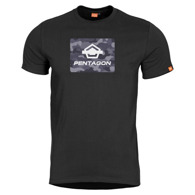 Koszulka T-Shirt Pentagon Ageron "Spot Camo" - Black