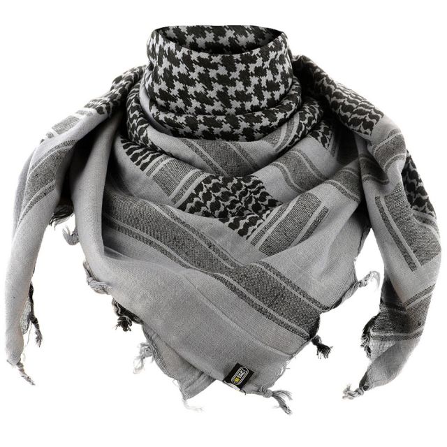 Arafatka chusta ochronna M-Tac Shemagh Grey/Black