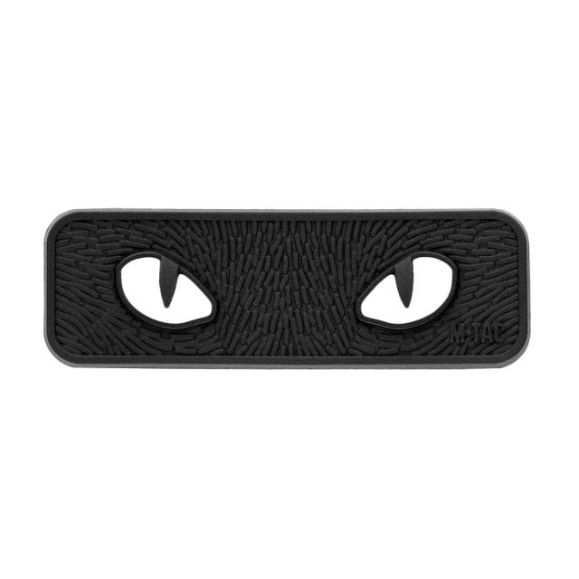 Naszywka M-Tac Cat Eyes 3D PVC - Black