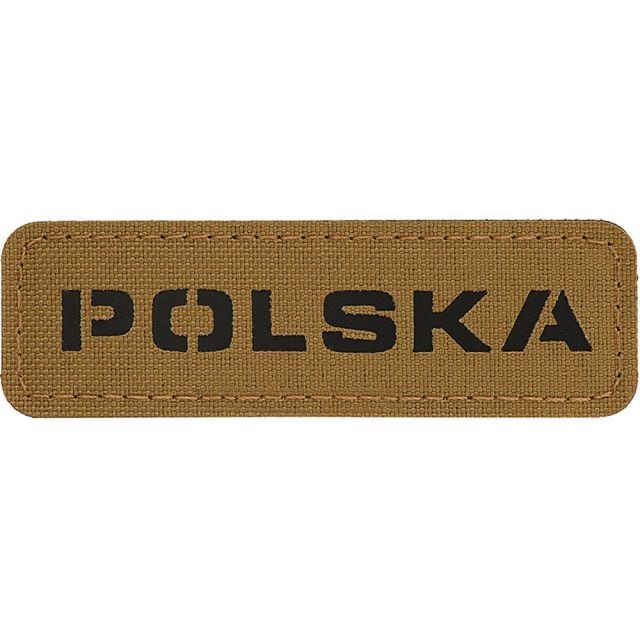 Нашивка M-Tac Polska Laser Cut - Coyote/Black