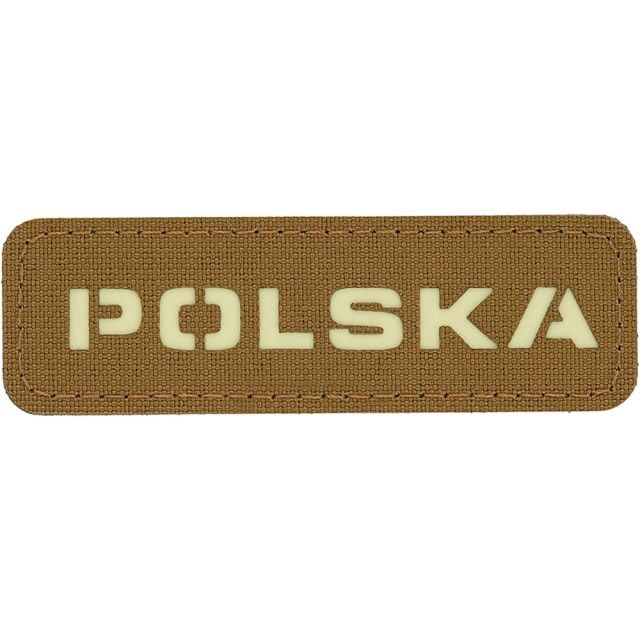 Naszywka M-Tac Polska Laser Cut - Coyote Luminate