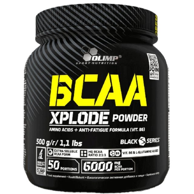 Aminokwasy BCAA Olimp Sport Nutrition Xplode Powder 500 g Pomarańcza - suplement diety