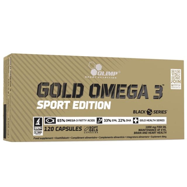 Suplement diety Olimp Sport Nutrition Gold Omega 3 Sport Edition - 120 kapsułek