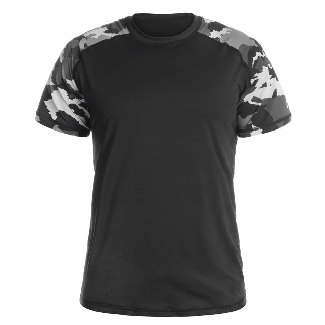 Koszulka termoaktywna Greg Tactical TC02 Short Sleeve - Camo/Black