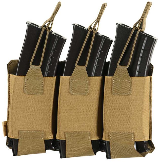 Еластичний підсумок M-Tac Elite Laser Cut на 3 магазини для гвинтівки – Coyote