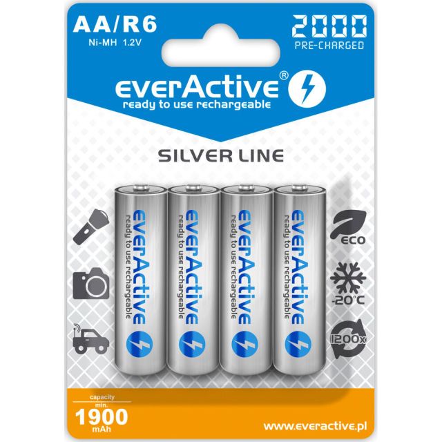 Akumulator EverActive R6/AA 2000 mAh 4 szt.