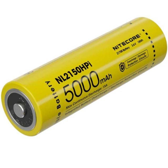 Akumulator 3,6 V Nitecore NL2150HPi 21700 - 5000 mAh