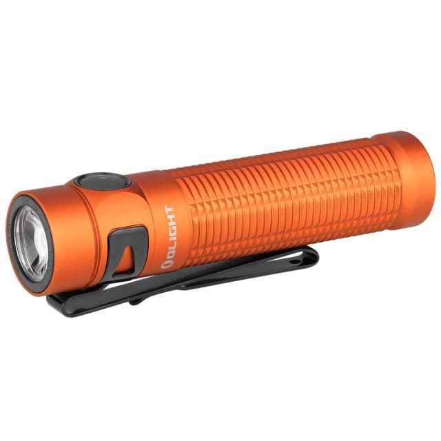 Latarka akumulatorowa Olight Baton 3 Pro Cool White Orange - 1500 lumenów
