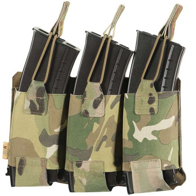 Еластичний підсумок M-Tac Elite Laser Cut на 3 магазини для гвинтівки - Multicam