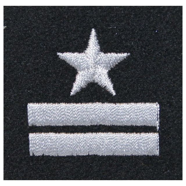 Військове звання на берет Війська Польського чорний – майор