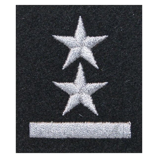 Військове звання на берет Війська Польського чорний – підпоручник