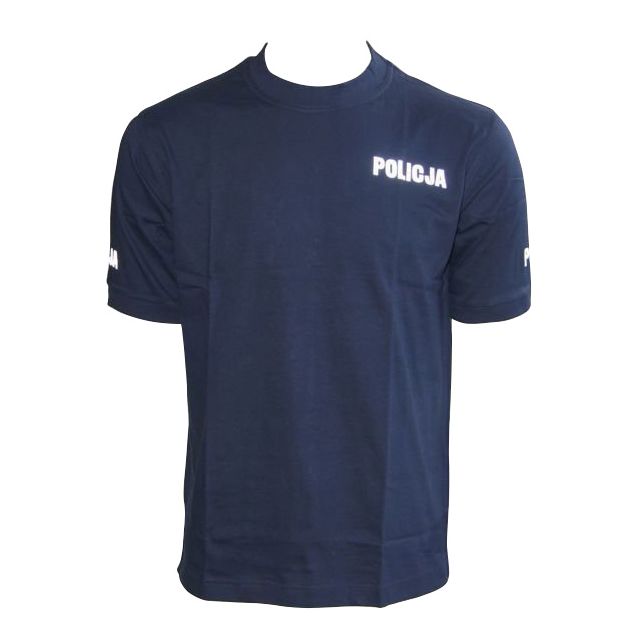 Поліцейська темно-синя футболка