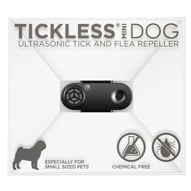 Ultradźwiękowy odstraszacz kleszczy TickLess Pet Mini - dla zwierząt - Black
