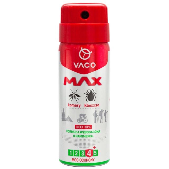 Спрей від комарів та кліщів Vaco Max Deet 30% 50 мл