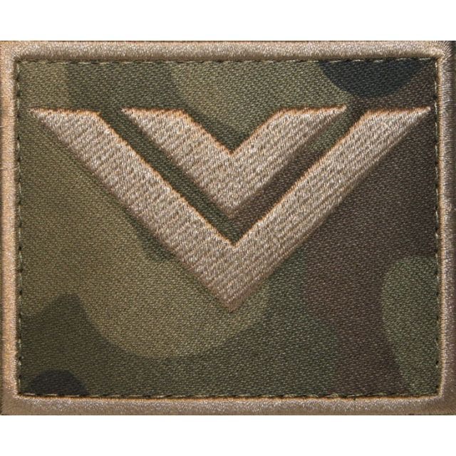 Польовий знак - старший сержант добровольчої кавалерії