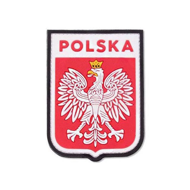 Naszywka 101 Inc. 3D PVC Polska herb