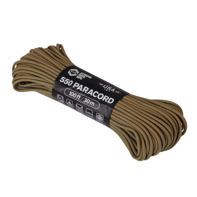 Linka Atwood Rope MFG 550 Paracord 30 m - Coyote
