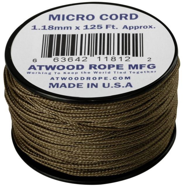 Мотузка Atwood Rope MFG Micro Cord 38 м - Coyote