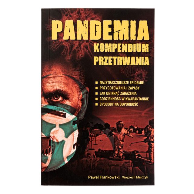 Książka "Pandemia. Kompendium przetrwania" - Paweł Frankowski i Wojciech Majczyk
