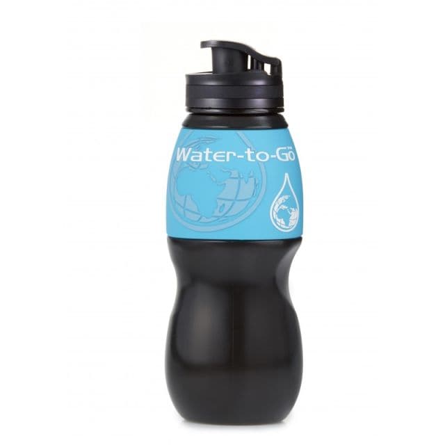 Butelka z filtrem Water-to-Go 750 ml - Niebieska