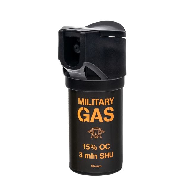 Gaz pieprzowy Military Gas 50 ml - strumień