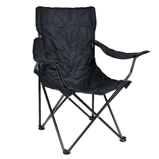 Krzesło składane turystyczne Mil-Tec Relax - Black