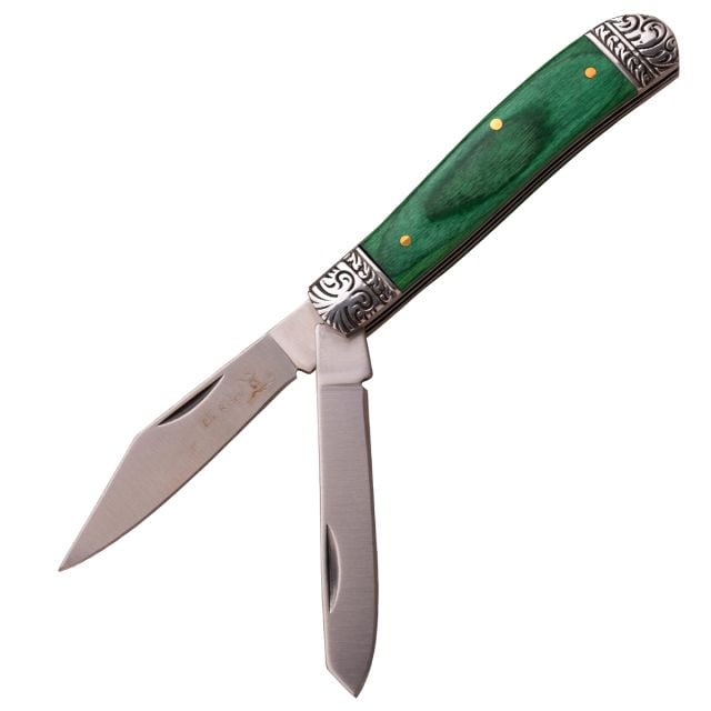 Nóż składany Master Cutlery Elk Ridge Gentlaman`s Green (ER-220GW)