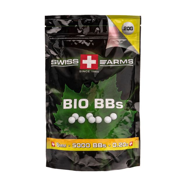 Kulki ASG biodegradowalne Swiss Arms Bio 0,20 g - 1 kg 