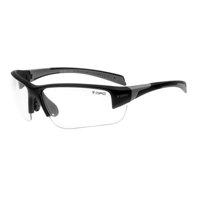 Okulary przeciwsłoneczne OPC San Salvo Blk Mat White Clear
