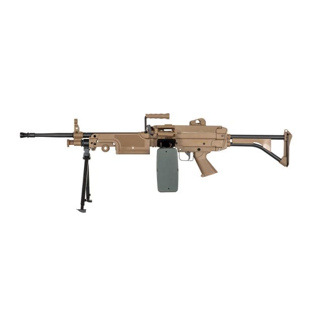 Karabin maszynowy AEG Specna Arms SA-249 MK1 CORE - tan