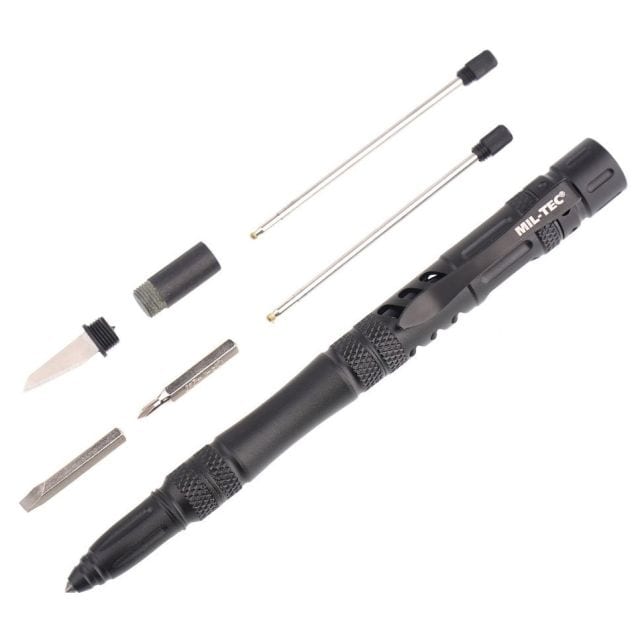 Długopis taktyczny Mil-Tec Pro - Black