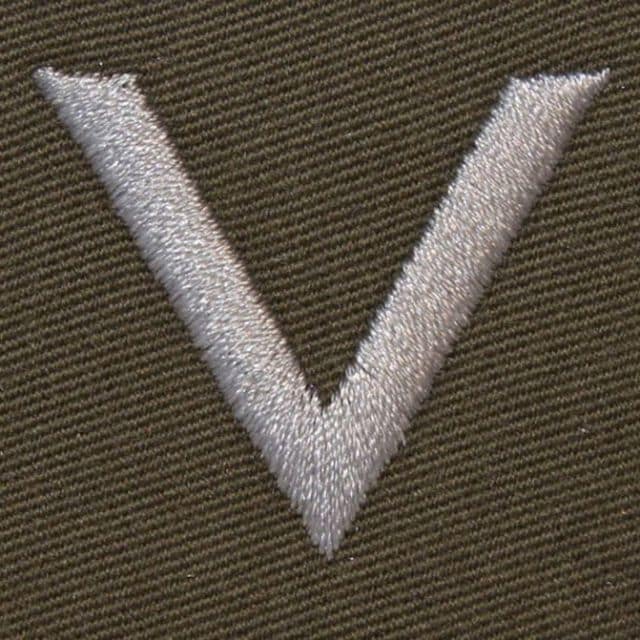 Військове звання на парадну пілотку Сухопутних Військ у кольорі khaki - сержант