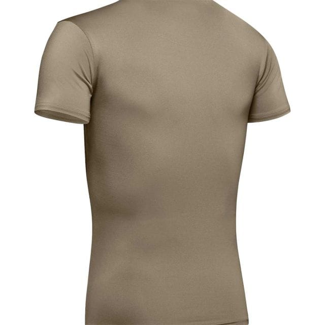 Koszulka termoaktywna Under Armour Tactical HeatGear Compression T-Shirt - Federal Tan