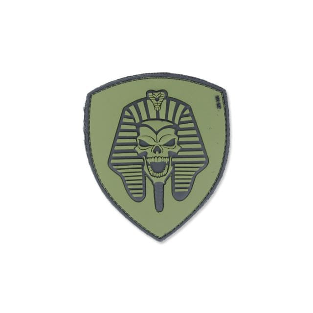 Patch 101 Inc. 3D Череп фараона - Green OD