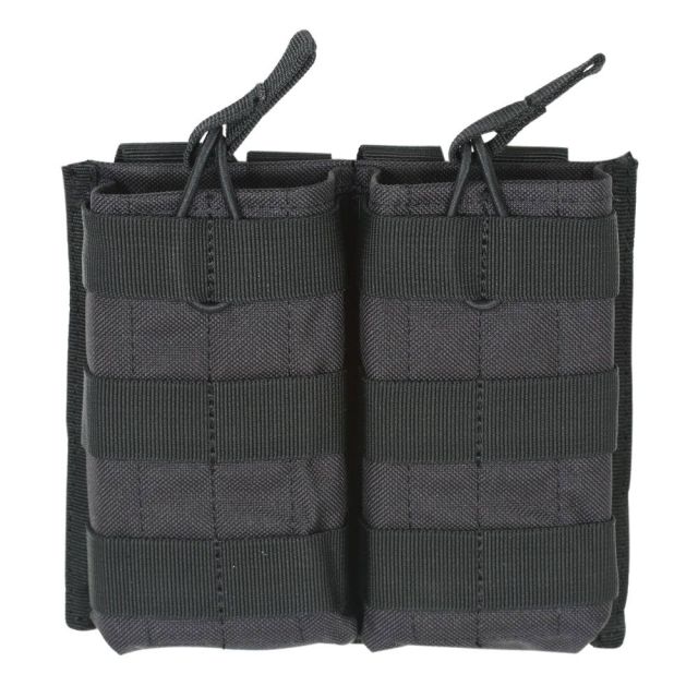 Podwójna ładownica Voodoo Tactical Double Open Top mag pouch na magazynki M4 / M16 - Black