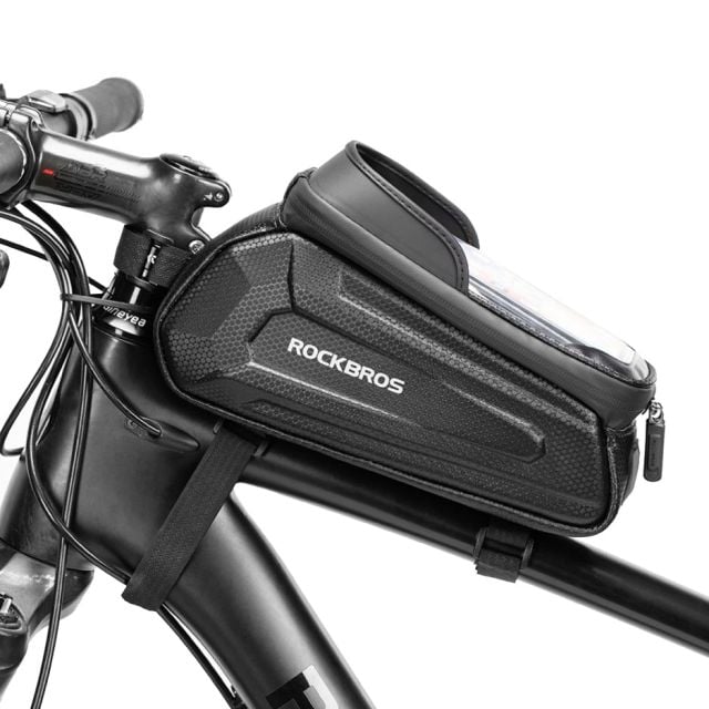 Велосипедна сумка Rockbros Hardpouch Bike Mount "M" - Black