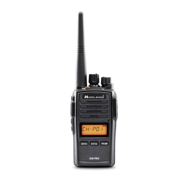 Midland G18 Pro PMR радіостанція - чорний