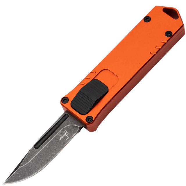 Nóż sprężynowy Boker Plus USA USB OTF - Orange