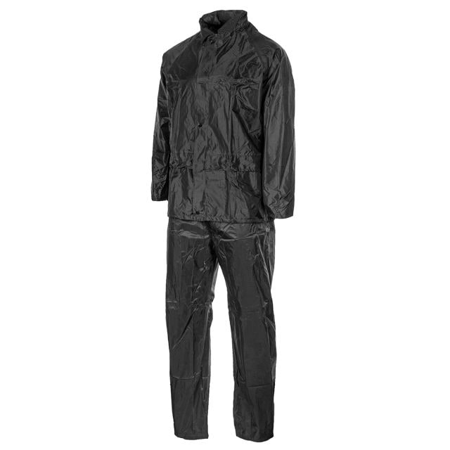 Komplet przeciwdeszczowy Mil-Tec kurtka+spodnie Black