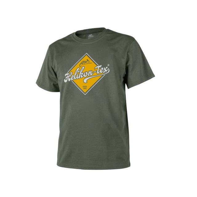 Koszulka T-shirt Helikon "Helikon-Tex Road Sign" Olive Green