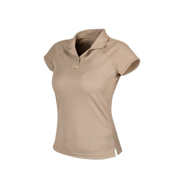 Koszulka termoaktywna Polo Helikon Women's UTL TopCool Lite Khaki