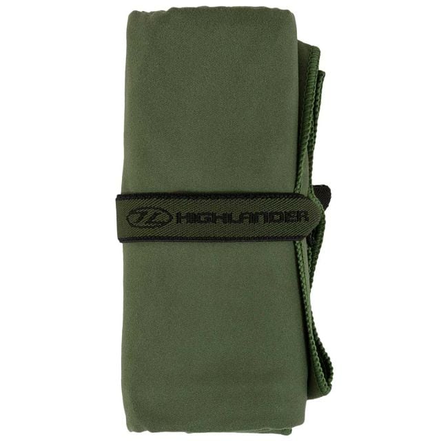 Ręcznik szybkoschnący Highlander Outdoor Fibre Soft XL - Olive