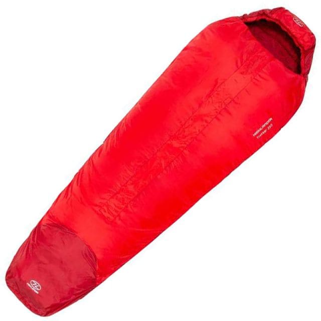 Spiwór Highlander Outdoor Trekker Mummy 250 - Red