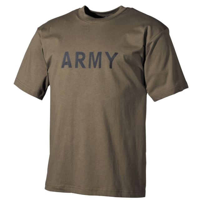 Koszulka T-shirt MFH Army OD Green
