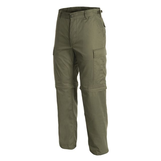 Spodnie trekkingowe Mil-Tec BDU Zip-Off Olive