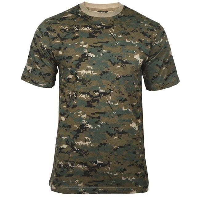 Koszulka T-Shirt Mil-Tec - Digital Woodland